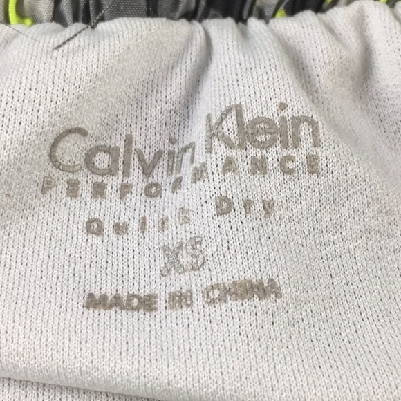 Calvin Klein Athletic Workout Shorts Size XS lined - Picture 5 of 8